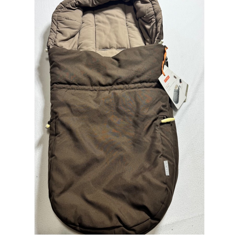 Stokke Scoot Softbag infant stroller bunting bag brown newborn padded cover